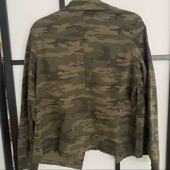 nwt sanctuary cropped camo jacket size medium - Picture 2 of 9